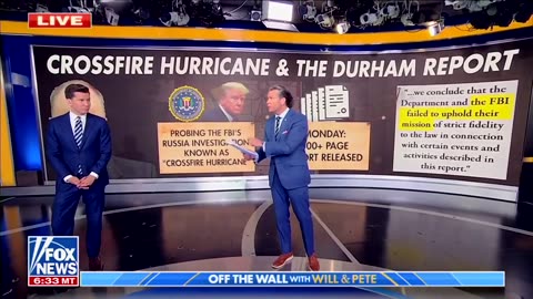 Clip of Pete Hegseth and Will Cain on Mueller-Durham Shared by Trump