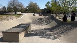 Skateboarder Runs Into Camera