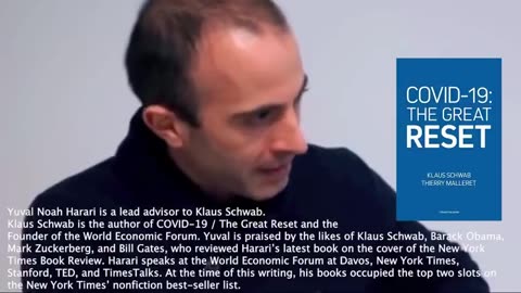 Klaus Schwab's Golden Boy Prof. Harari Discusses What to Do With the "Useless Eaters"