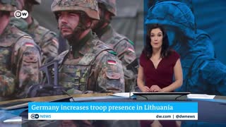 Germany increases troop presence in Lithuania | DW News