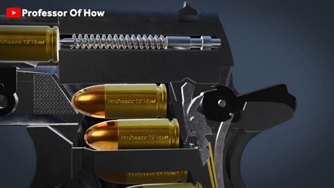 How to Gun works? 3D Animation