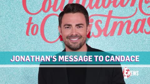 Jonathan Bennett Reacts to Candace Cameron Bure Controversy