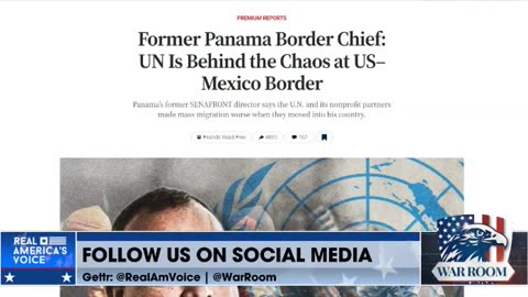 NGOS/CHRISTIANS/CATHOLIC/LUTHERANS/REC $$$,$$$,$$$,$$$ FROM UN/GLOBALISTS INVOLVED IN MIGRATION INVASION TO WEAKEN & DESTROY U.S. - 8 mins. WAR ROOM - BEN BERGQUAM AND OSCAR RAMIREZ INTERNATIONAL INVESTIGATIVE REPORTERS FROM THE SOUTHERN BORDER.