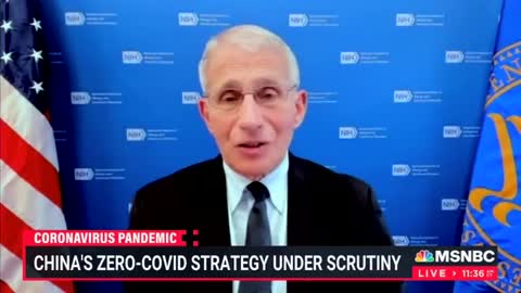 Fauci "You use lockdowns to get people vaccinated. "
