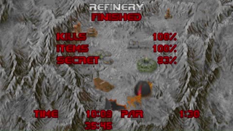 Ultimate Doom E2M3: Refinery
