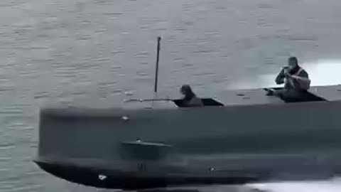 Coolest Of Cool Navy Seals Speedboat <~> Submarine Combo