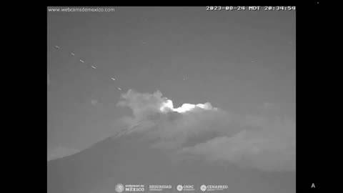 ⚡️⚠️ END TIME – At least 20 UFO emerged from the Popocatépetl Volcano, Mexico.