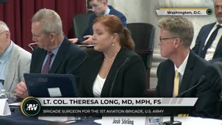 Lt. Col. Dr. Teresa Long's Full Testimony: Senator Johnson's Covid-19 Vaccine Roundtable