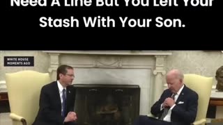 Joe Biden nods off talking to Israeli President