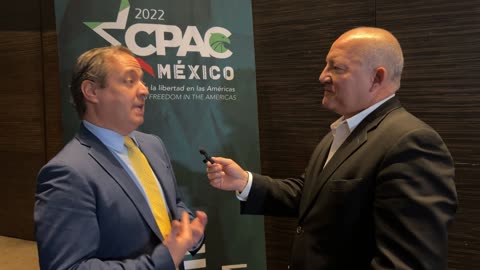 Entrevista a Carlos Díaz Rosillo en CPAC México 2022