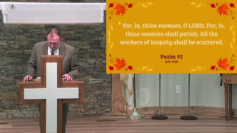 The History of Thanksgiving - Pastor Jeremy Stout