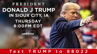 LIVE: President Donald J. Trump in Sioux City, IA