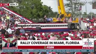 REP. MIKE WALTZ AT SAVE AMERICA RALLY