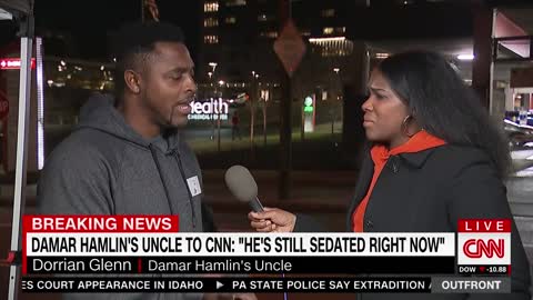 Damar Hamlin’s Uncle Gives an Update, Says “They Had to Resuscitate Him Twice”