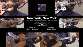 Theme from the movie "New York, New York" cover - vocals