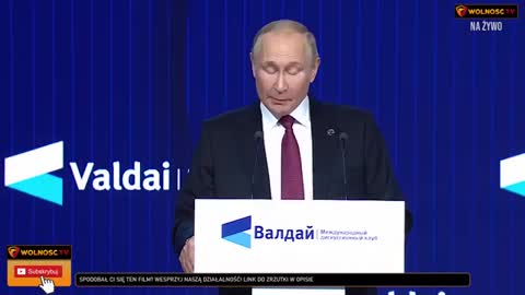 W. Putin Rosja buduje NOWY PORZĄDEK ŚWIATA WolnośćTV 2022.10.30