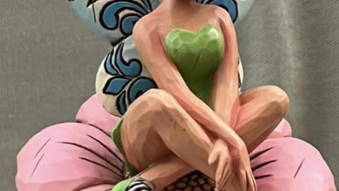 Disney Traditions Tinker Bell Sitting Pretty Jim Shore Figurine #shorts