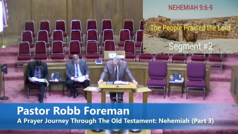 Pastor Robb Foreman // A Prayer Journey Through The Old Testament: Nehemiah (Part 3)