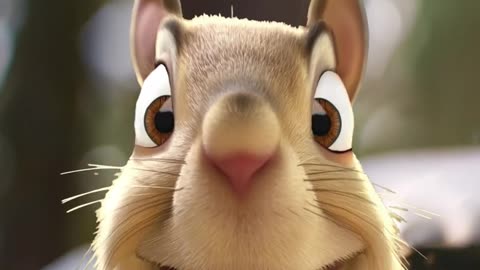 Cute or Not Cute _ SHORT 2 #animation #cute #ia #squirrel
