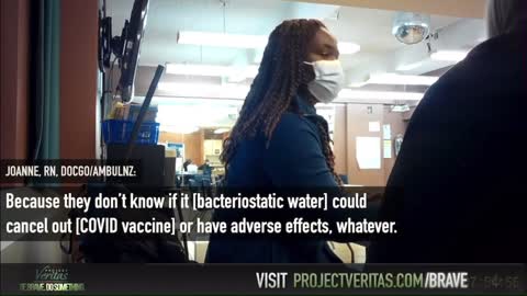 Project Veritas: Nurse Whistleblower Exposes Covid Vax For Children