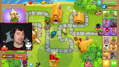 Playing with viewers in Bloons TD 6 BTD6 - Backseating ✅ - Spring Break ✅