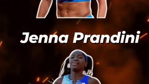 Abby Steiner and Team USA 4X100m. Jenna Prandini. Twanisha Terry (9.88). Melissa Jefferson. 👀✨✔