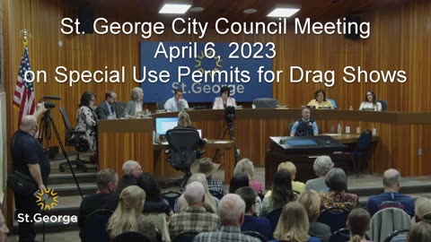 Kimball Willard at St. George City Council April 6, 2022