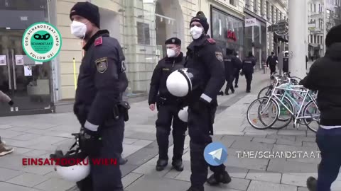 Wiener Polizei folgt der Politik! #RichtigErinnern