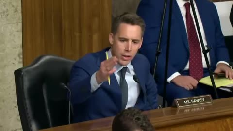 🚨Senator Hawley of the US revealed that Biden turned thousands of migrant children over to pedos