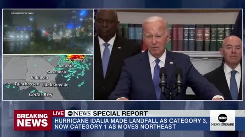 Biden blames the #MauiFires on climate change.