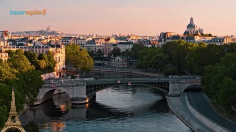 Paris, France 🇫🇷 _ 4K Drone Footage..