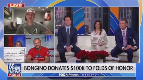 Bongino stuns the CEO honoree with a Christmas surprise