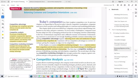Principles of Marketing- Chapter 18: Creating Competitive Advantage
