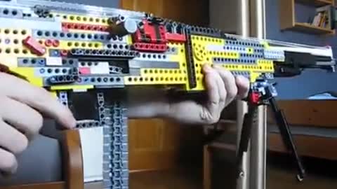 Amazing rifle made of Lego