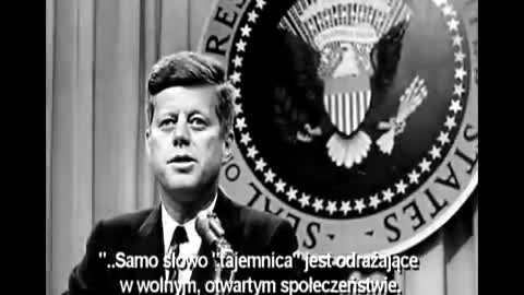 John Fitzgerald Kennedy o tajnych stowrzyszeniach