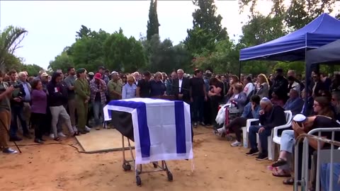 Funeral held for Israeli hostage mistakenly killed in Gaza