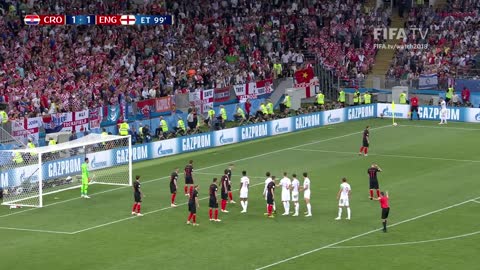 Croatia v England 2018 FIFA World Cup Match Highlights