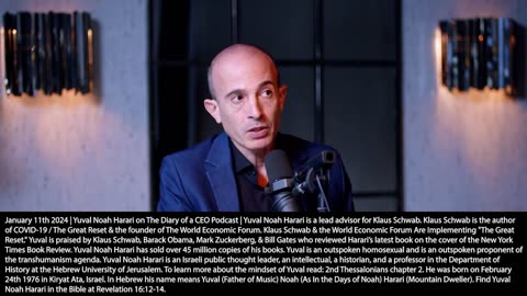 Yuval Noah Harari | Interviewer: "Are You Concerned That Trump Might Be Elected Again?" Yuval Noah Harari "I Think It Is Very Likely (That Trump Will Be Elected Again), And If It Happens It's Likely to Be the Death Blow to the Global O