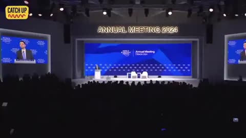 New WEF Participant Crashes 2024 Davos Meeting Full
