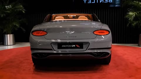 2024 Bentley Continental GTC S - Elegant and Luxury Open-top Car