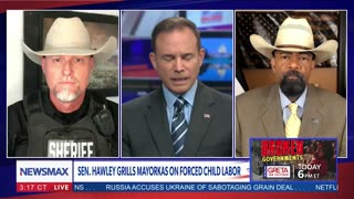 America’s Sheriff David Clarke on Newsmax to discuss urban crime and failed policies