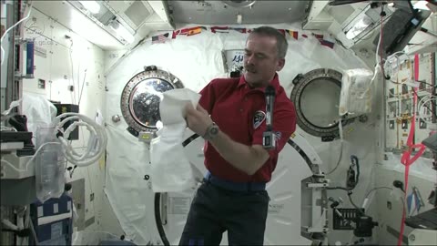 Getting sick in space: Chris Hadfield