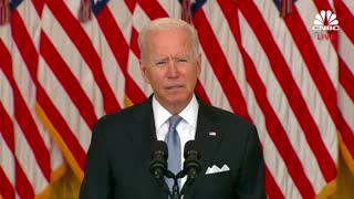 Joe Biden's Afghanistan 'Press Conference,' Condensed