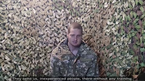 Captured AFU serviceman calls for Ukrainians to escape mobilisation