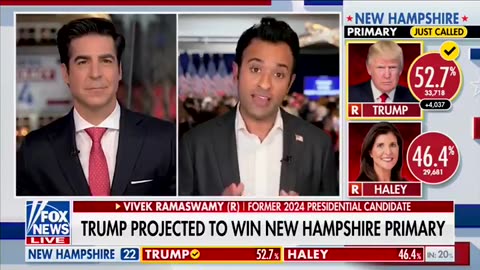 Vivek: Republican Primary ‘Over’ Despite Anti-Trump Dems & Indies Crossing Over for Haley