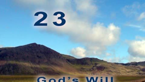 God's Will - Verse 23. Faith [2012]