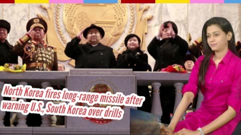 North Korea fires long-range missile after warning U.S., South Korea over drills