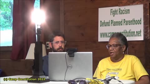 Mrs. Charmaine Rondon and Mr. Norman Tregenza on the Alex Newman Show at Camp Constitution 2023