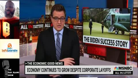 MSNBC's Chris Hayes TOUTING Booming Biden Economy