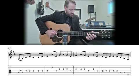 Whiskey Before Breakfast - Bluegrass Flatpicking Guitar Lesson (Sheet Music + TAB)